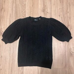 Tahari short sleeve sweater